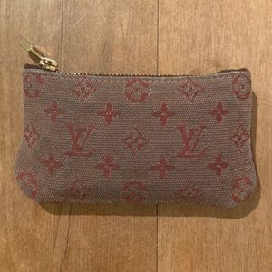 Louis Vuitton Credit Card Holder Monogram Pink